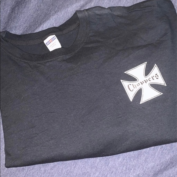 🏍Men’s choppers T-shirt 🏍 - Picture 1 of 10